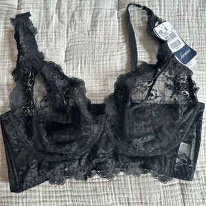 Leonisa Sexy Lace Black Bralette
